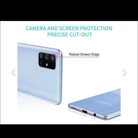 Samsung Galaxy A71 5G/4G Screen Protector & Camera Lens Protector 3pk - Picture 7 of 9